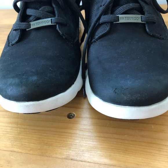 TIMBERLAND | Women's Size 8 Black Suede Leather Lace Up High Top Sneaker Boots - Picture 5 of 9